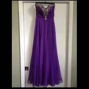 Purple Prom dress